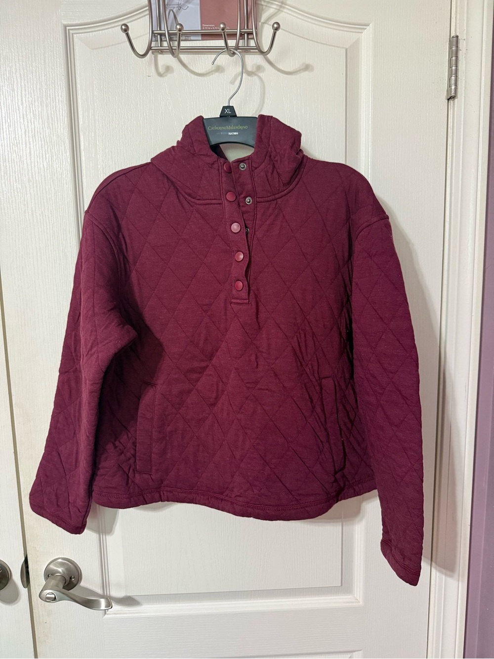 Quilted Pullover